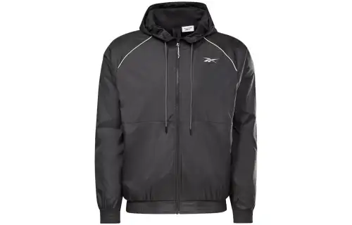 Reebok Jackets Men's Black Hooded Moderate Other