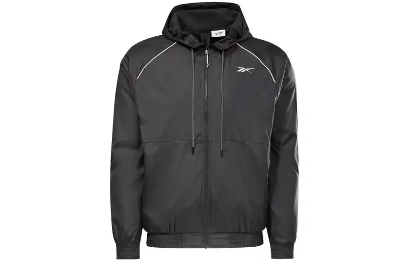 Reebok Jackets Men's Black Hooded Moderate Other