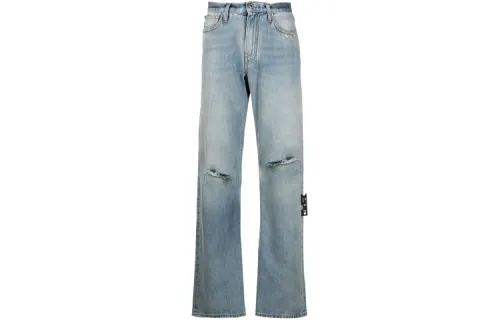 OFF WHITE SS21 Jeans Men's Blue