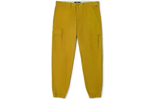 Vans SVANS Casual Pants Men's Yellow Green