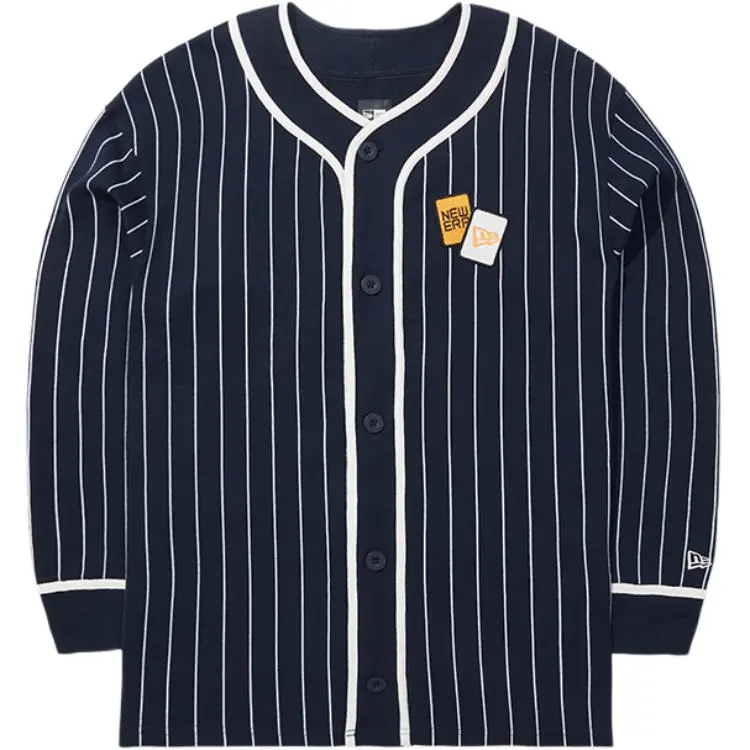New Era Baseball Jacket Unisex Navy Blue