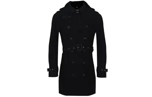 Burberry Trench Coat Men's Black
