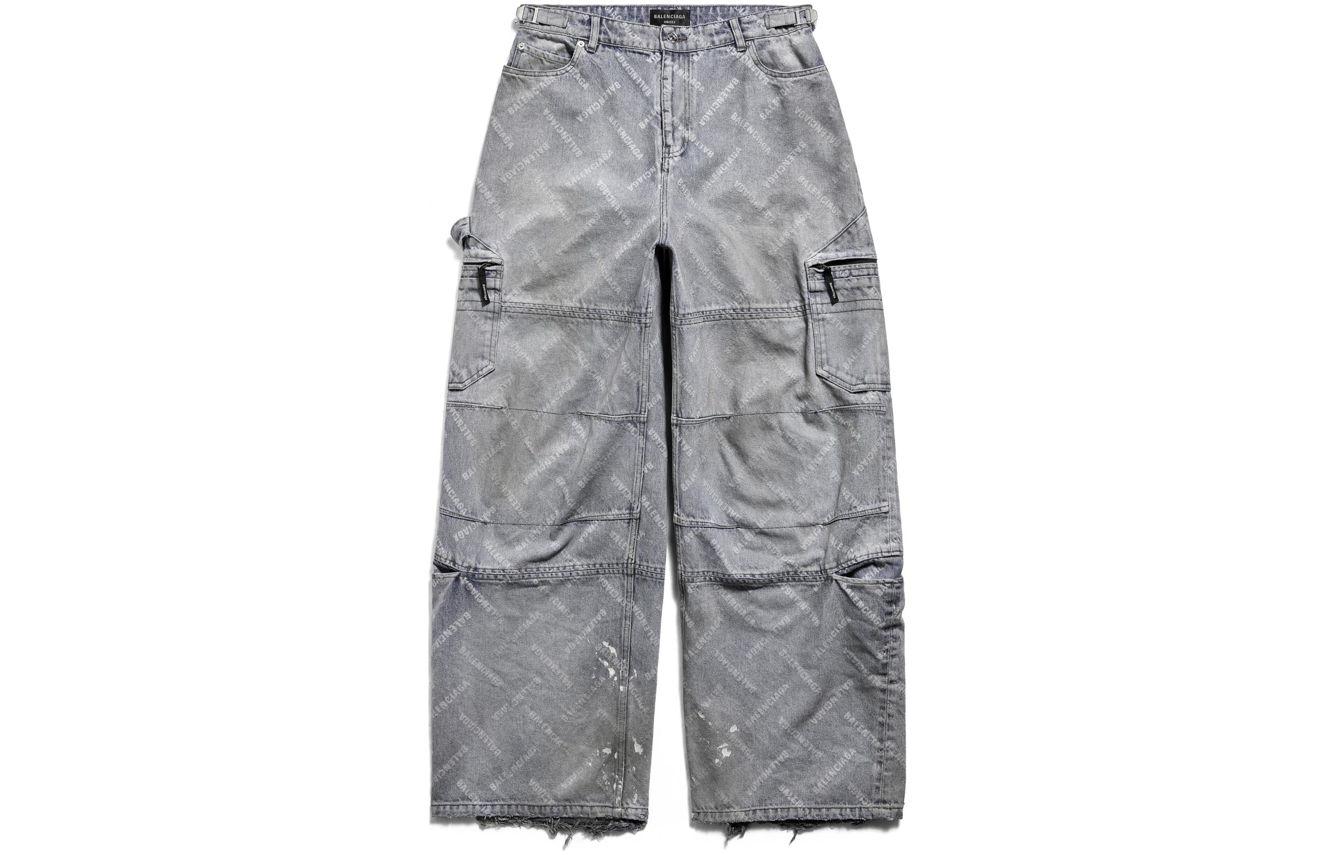 Штаны Balenciaga Jeans (светло-синие)