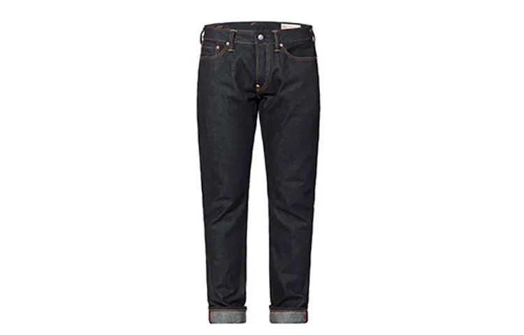 EVISU Slim Fit Pants Jeans Men's Denim Blue