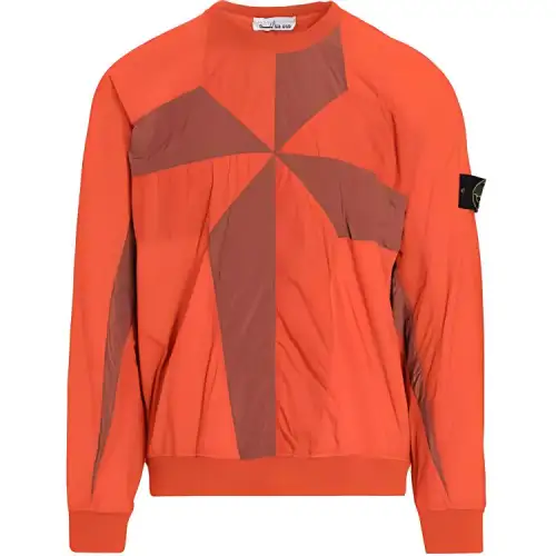 STONE ISLAND Sweatshirt Men's Orange