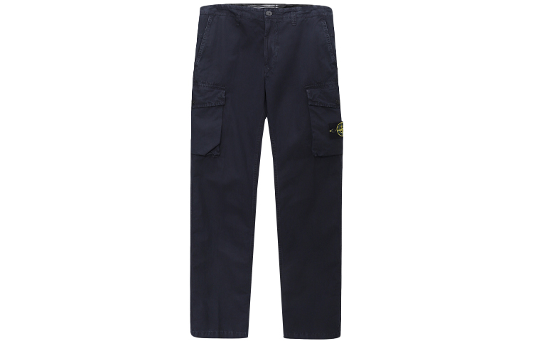 STONE ISLAND SS21 Cargo Pants Men's Dark Blue