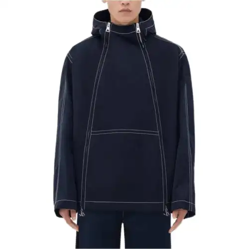 Bottega Veneta FW23 Jackets & Coats Men's Marine Blue