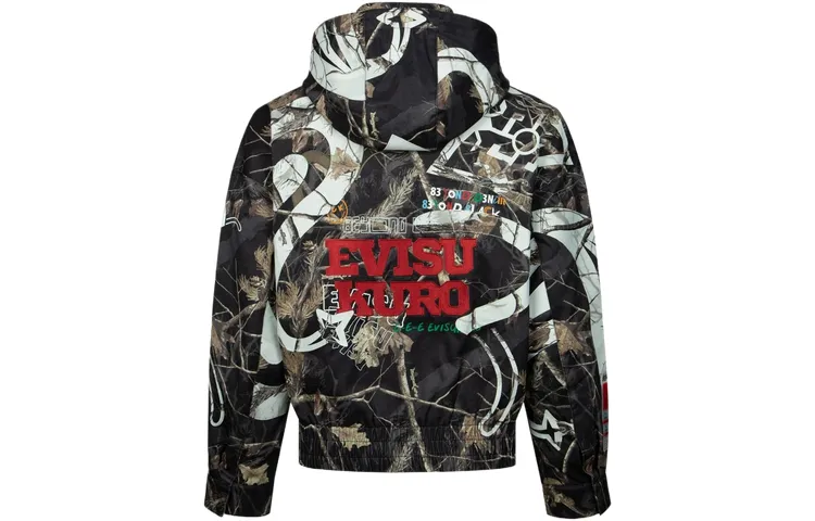 EVISU Jackets Men's Multicolor Hooded Moderate Other