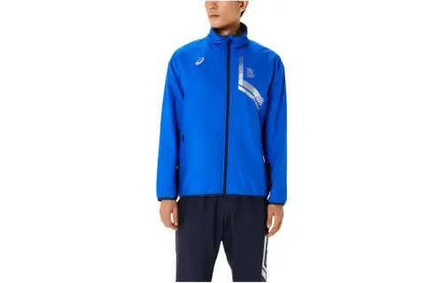 Asics Jackets & Coats Men's Blue