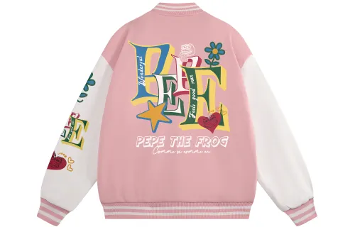 Pepe The Frog Baseball Jacket Unisex