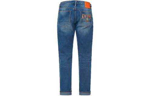 EVISU Tapered Pants Jeans Men's Blue