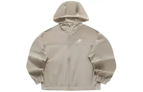 FILA FUSION UV Protection Sun Protection Clothing Men's Light Bean Paste Brown