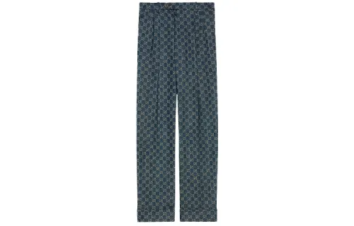 【Previous Season】GG pattern tailored-cut jeans