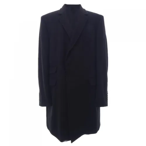 GUCCI Coats Men's Black Lapel Moderate