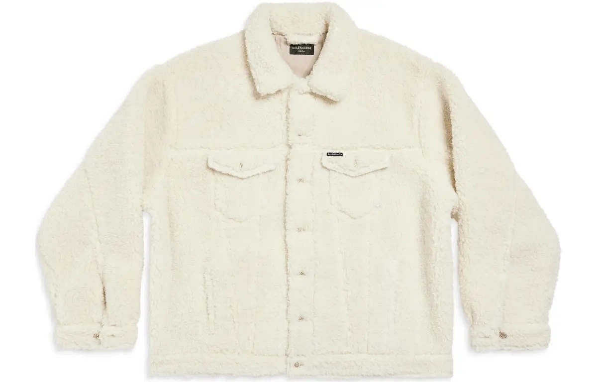Balenciaga fleece jacket