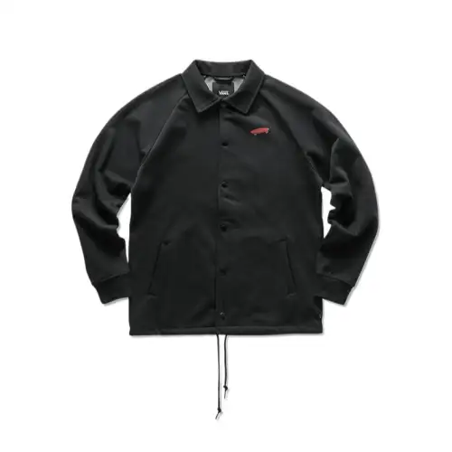 Vans Jackets Men's Black Lapel Moderate Other
