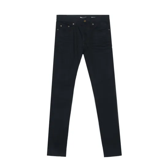 SAINT LAURENT Button Detailed Skinny Jeans