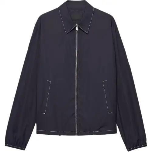 Prada Zip-Up Bomber Jacket