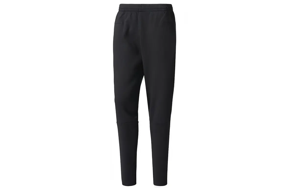 Adidas Knitted Sweatpants Men's Moderate Cuffed Pants