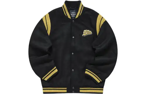 FILA FUSION Baseball Jacket Men's Pitch Black