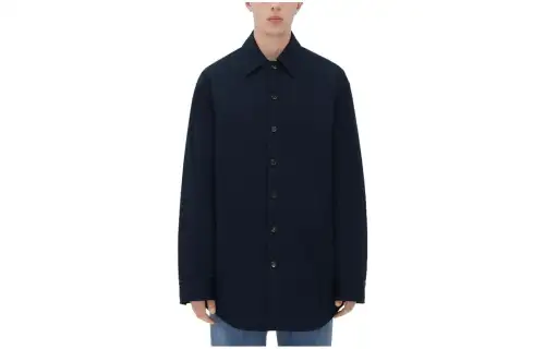 Bottega Veneta FW23 Jackets & Coats Men's Marine Blue
