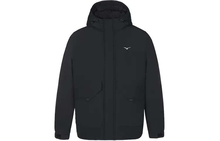 Mizuno Down Jackets Unisex Hooded Thickened Down Jacket