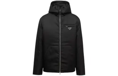 PRADA Puffer Jacket Men's Black