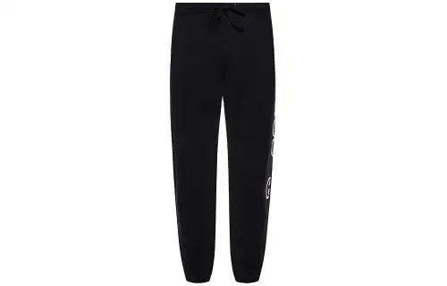 GUCCI Knitted Sweatpants Men's Black