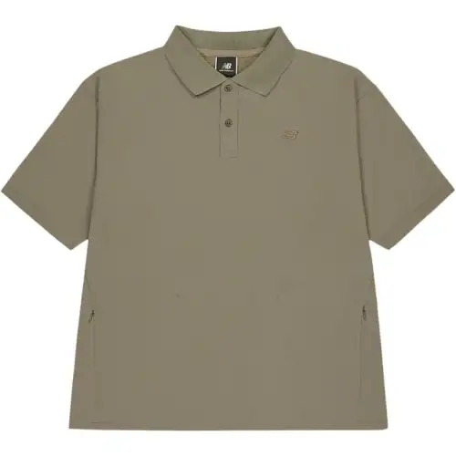 New Balance MET 24 T Shirt Men's Medium Brown Gray