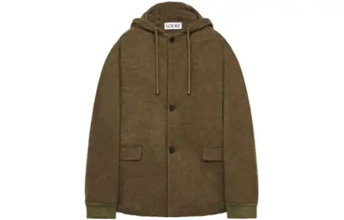 LOEWE Jackets Men's Hooded Moderate Other