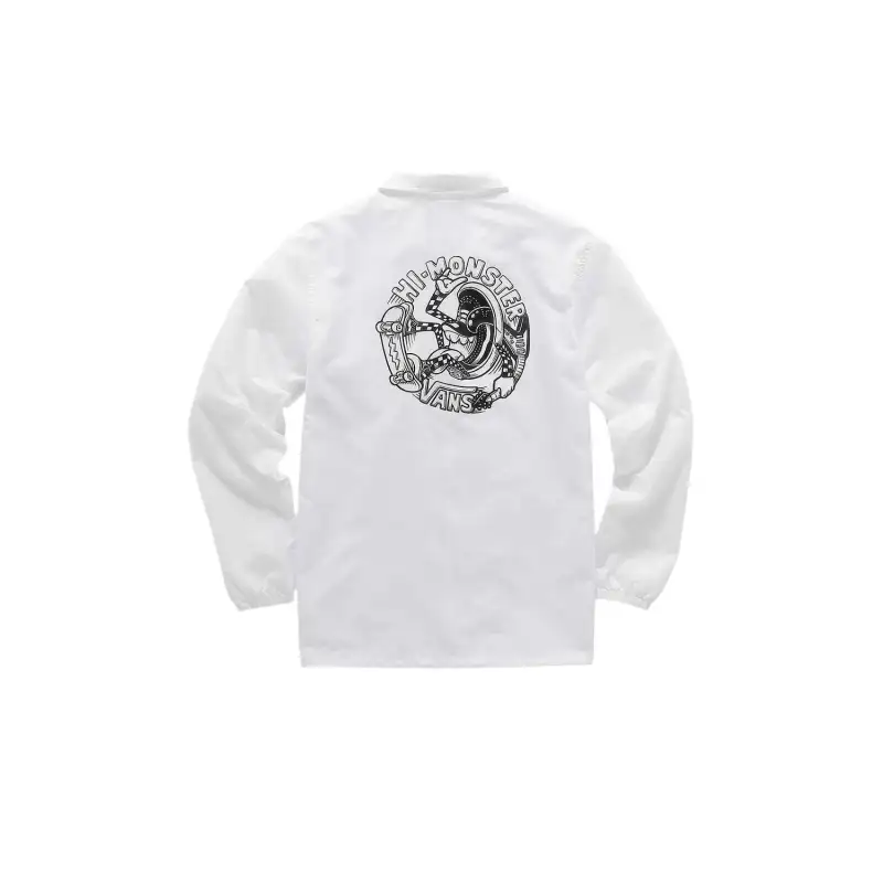 Vans Jackets Unisex White Lapel Moderate Other