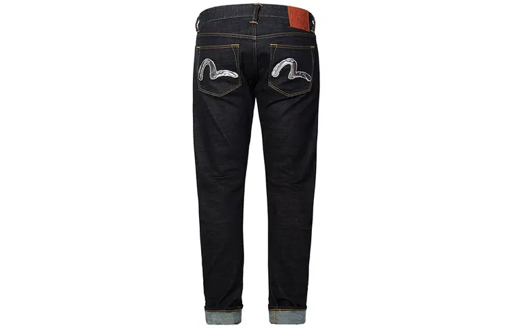 EVISU Jeans Men's Denim Blue Moderate Slim Fit Pants