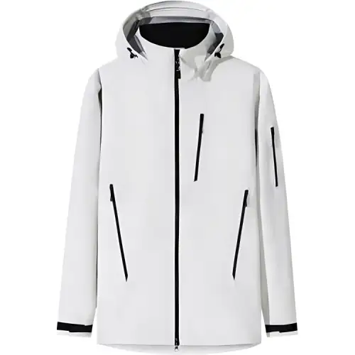 Anta Waterproof And Windproof Windbreaker Jacket Men's Vintage Gray