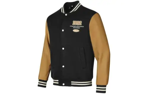 Skechers Baseball Jacket Men's Carbon Black