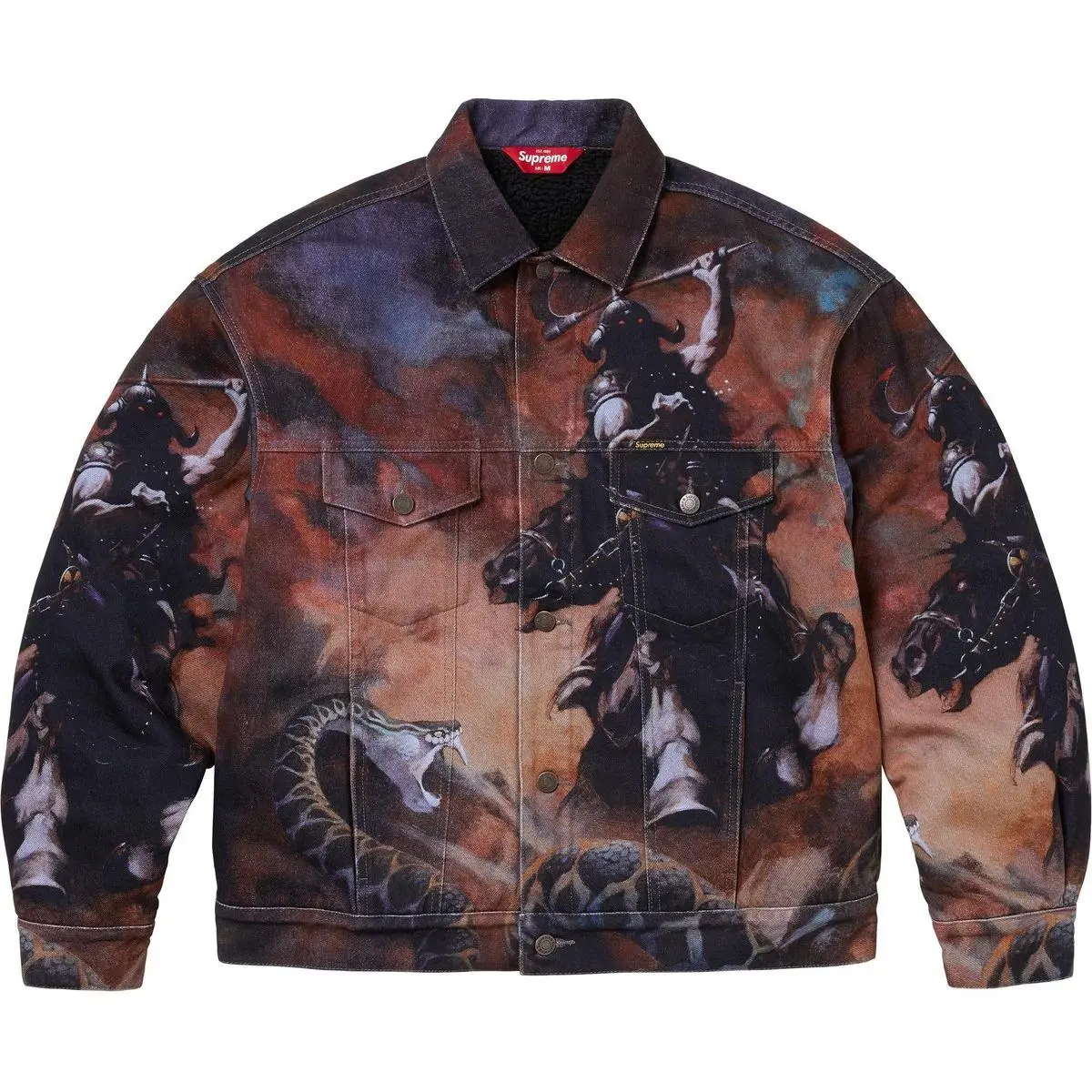 Supreme Frazetta jacket