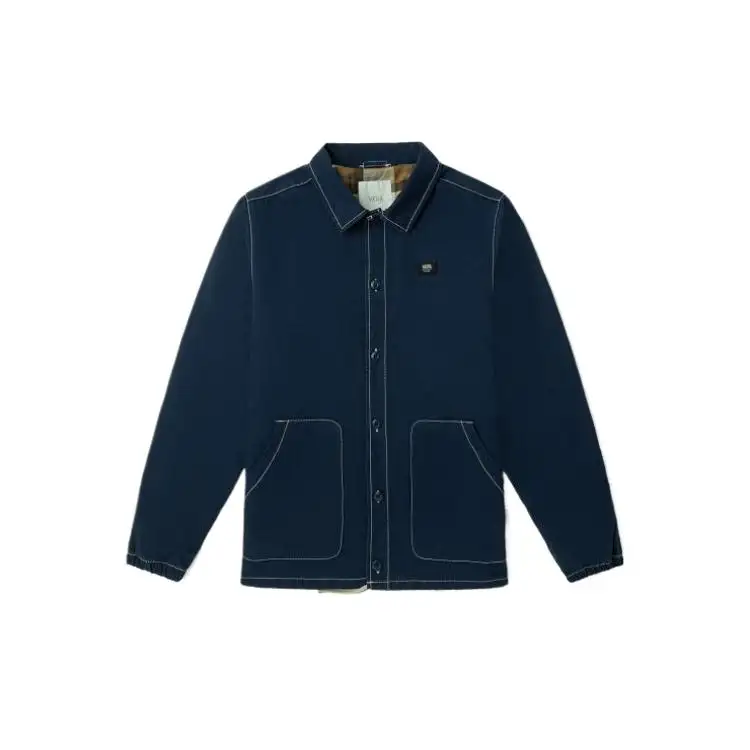 Vans Jackets Men's Dark Blue Lapel Moderate Other