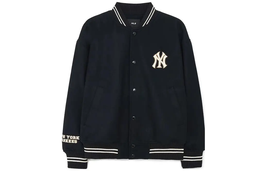 MLB Baseball Jacket Unisex Black