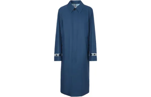 Burberry Trench Coat Men's Ink Blue