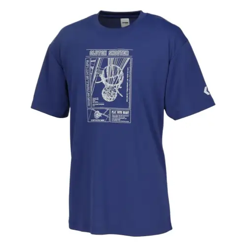 Converse T Shirt Unisex Marine Blue/2800