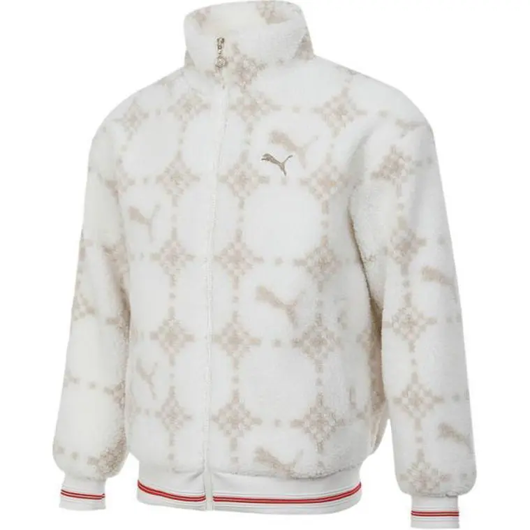 PUMA Velvet feel Coat Men's White