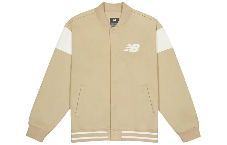 New Balance Baseball Jacket Men's Khaki