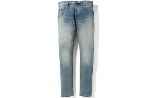 A BATHING APE Jeans Men's Moderate Straight Fit Pants