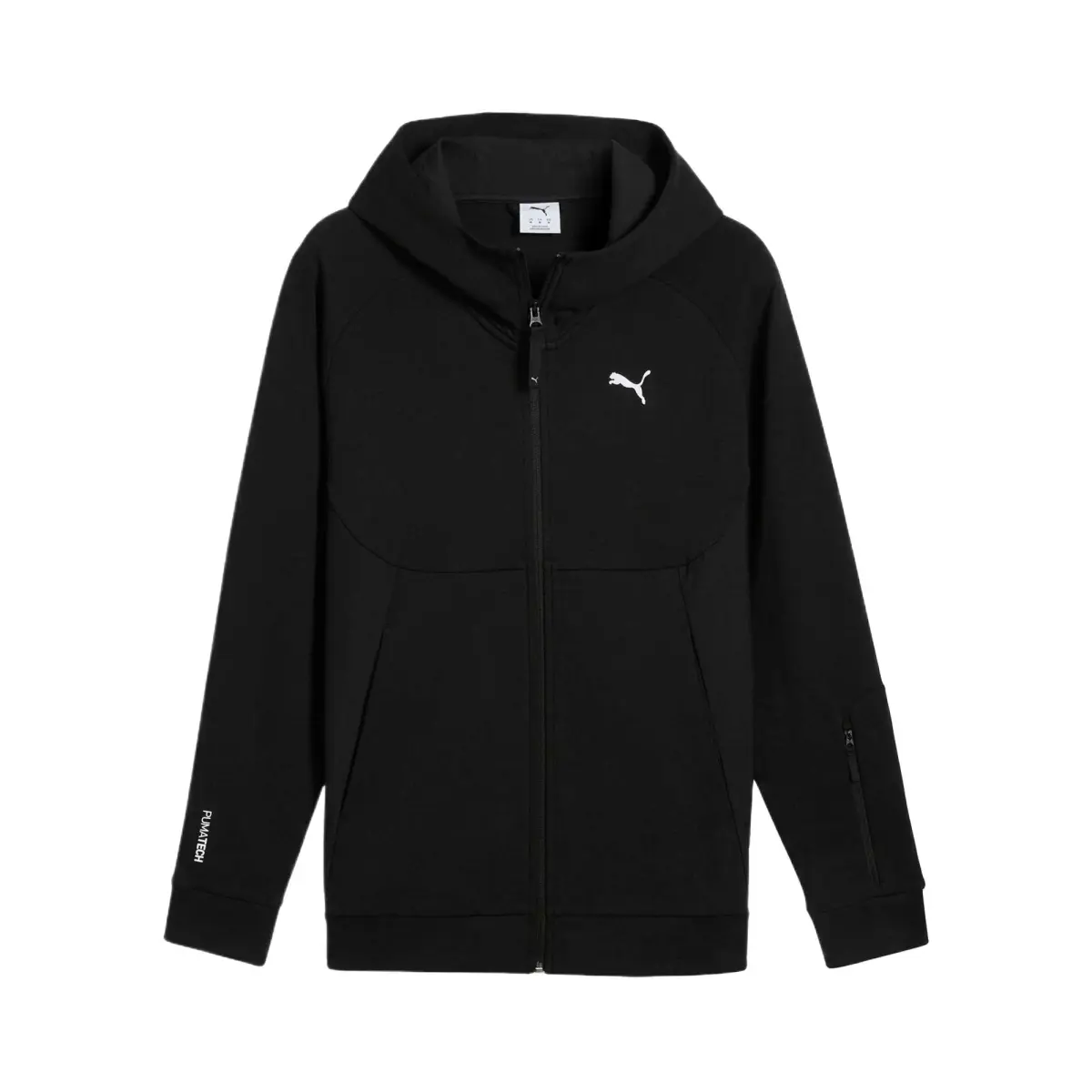 PUMA Hoodie PUMATECH FULL ZIP DK Jacket Men's Black
