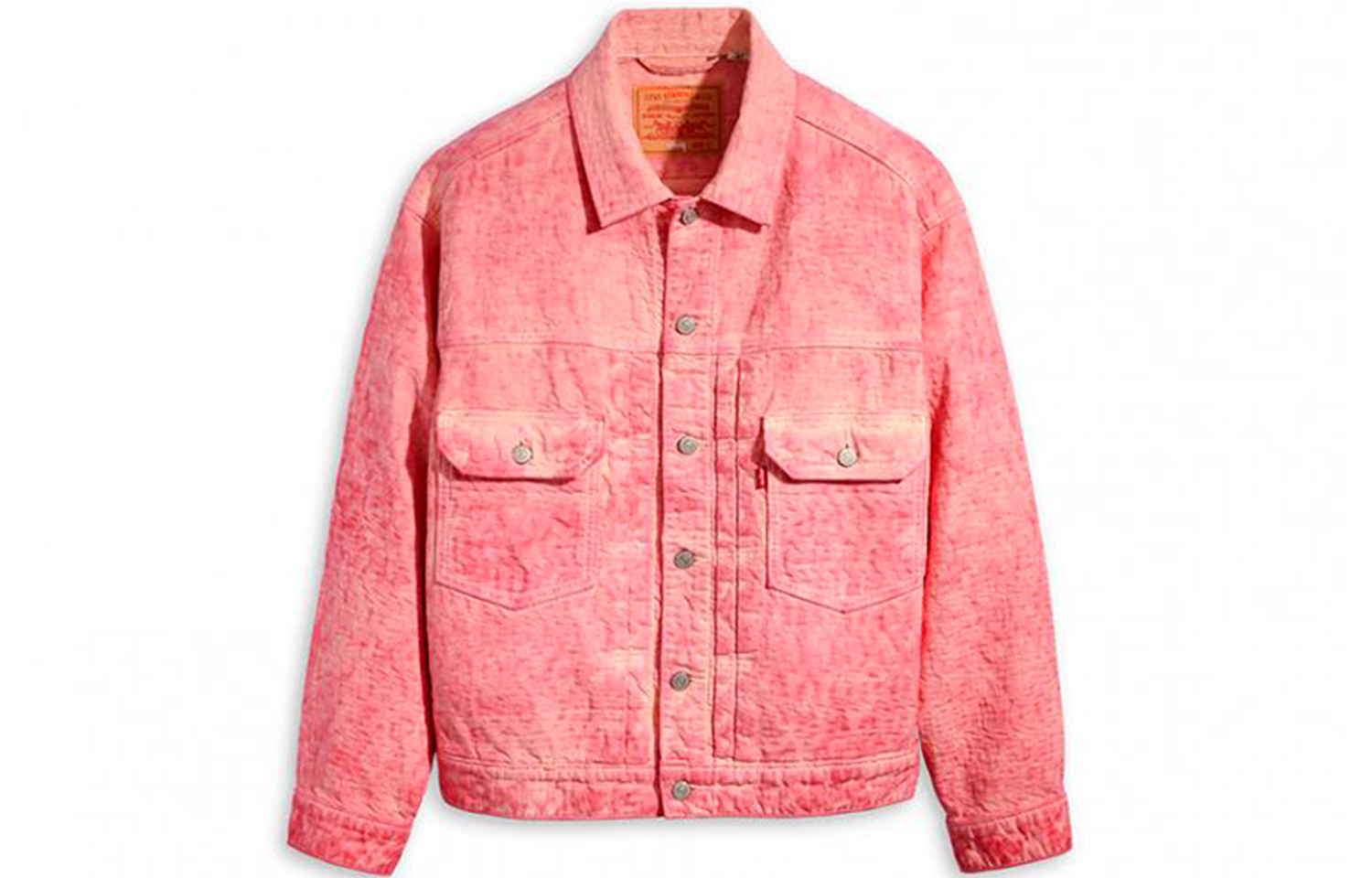 Куртка Stussy x Levi’s Jacquard Work Jacket (розовая)