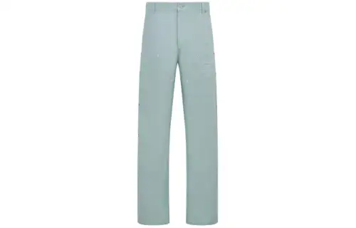 DIOR Jeans Men's Blue Moderate Cargo Pants