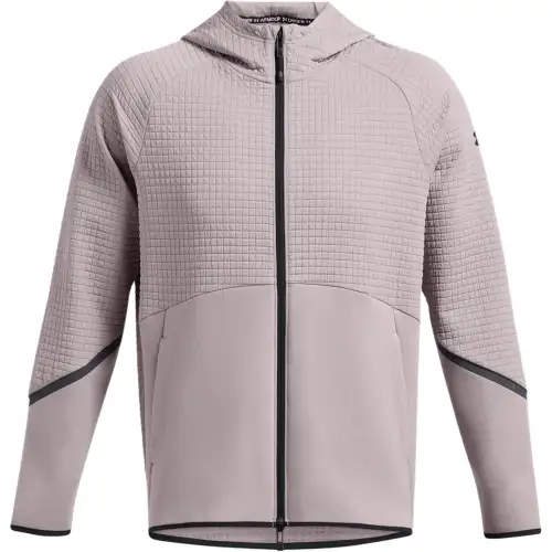 Under Armour Unstoppable FW24 Fleece Grid Jackets & Coats Men's Gray