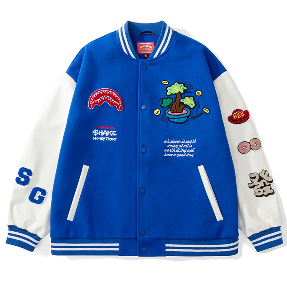 SPRAYGROUND x YAOQIANSHU Baseball Jacket Unisex