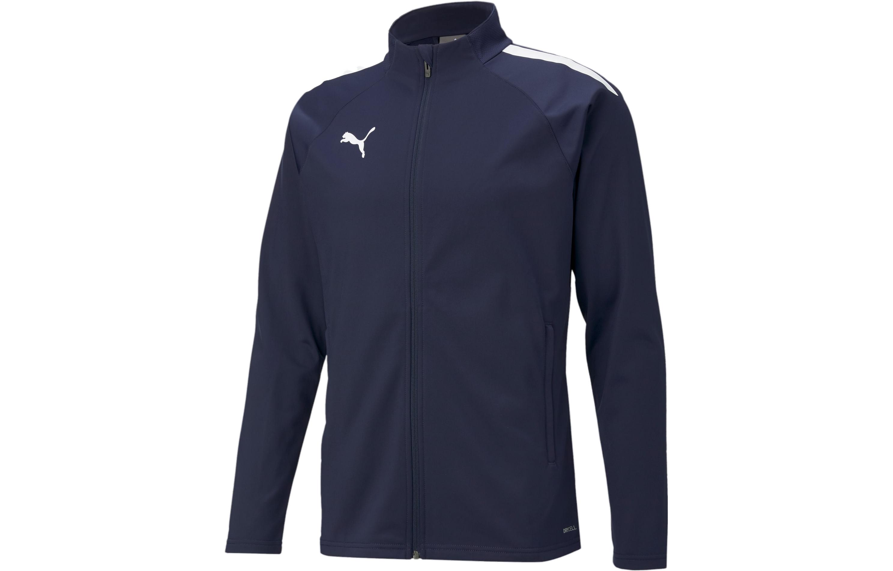 PUMA TeamLIGA Training Men's Football Jacket Men's Blue