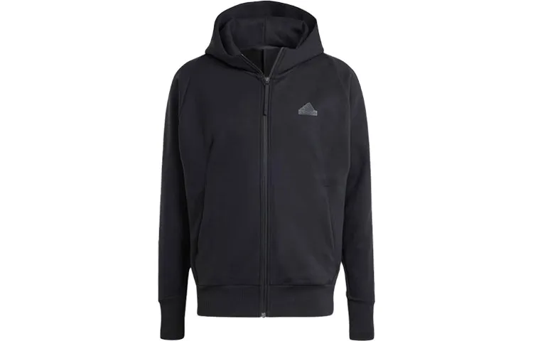 Adidas ZNE Authentic Healing Collection Hooded Track Jacket Jackets & Coats Men's Black