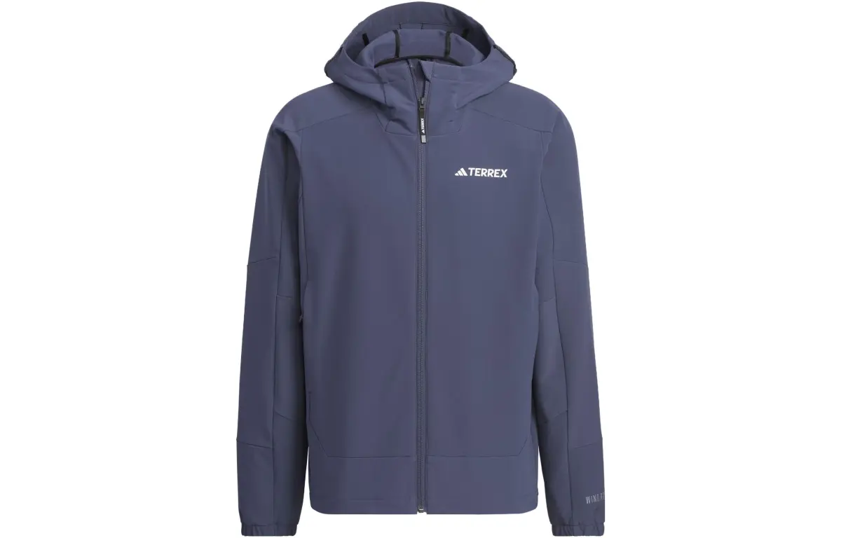 Adidas Softshell Wind.Rdyl Hooded Jacket Jackets & Coats Men's Dark Navy Blue
